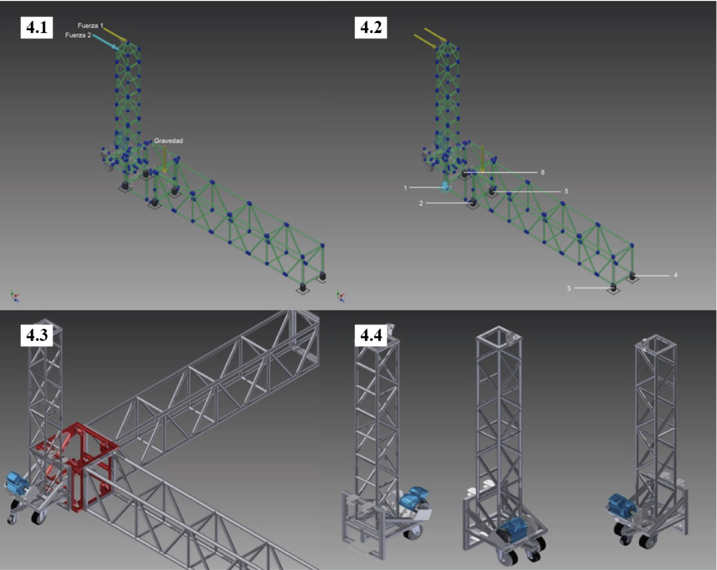 Modelo CAD y simulación